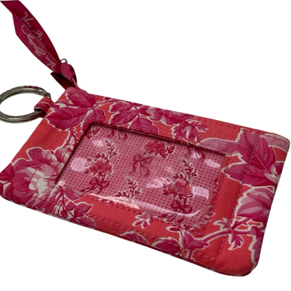 Vera Bradley Pink Floral ID Holder Wallet